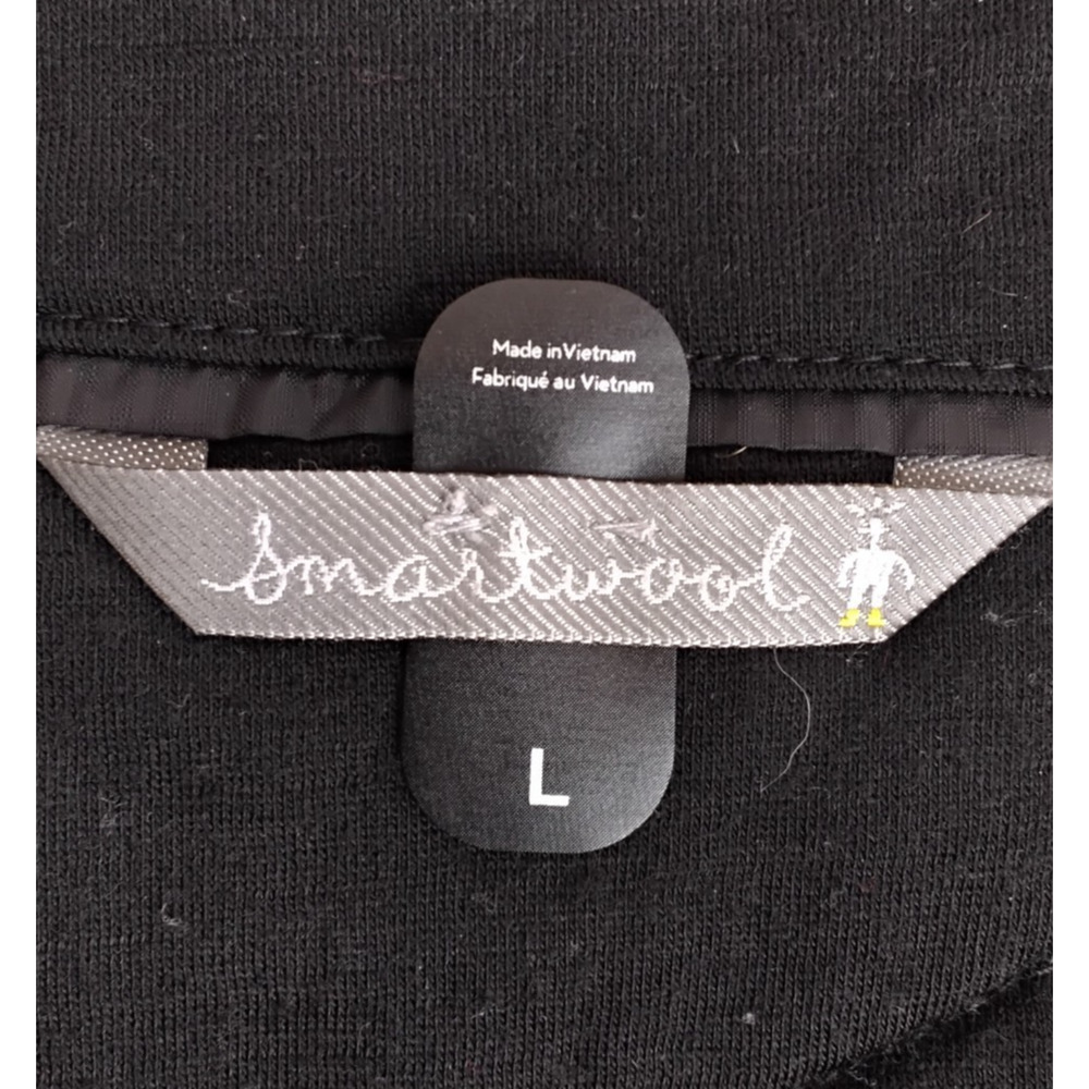 Smartwool Women's Smartloft Puffer Skirt Women's L Black Mini Merino Wool #J5885 - Picture 6 of 10